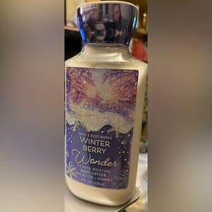 Brand new winterberry wonder body lotion